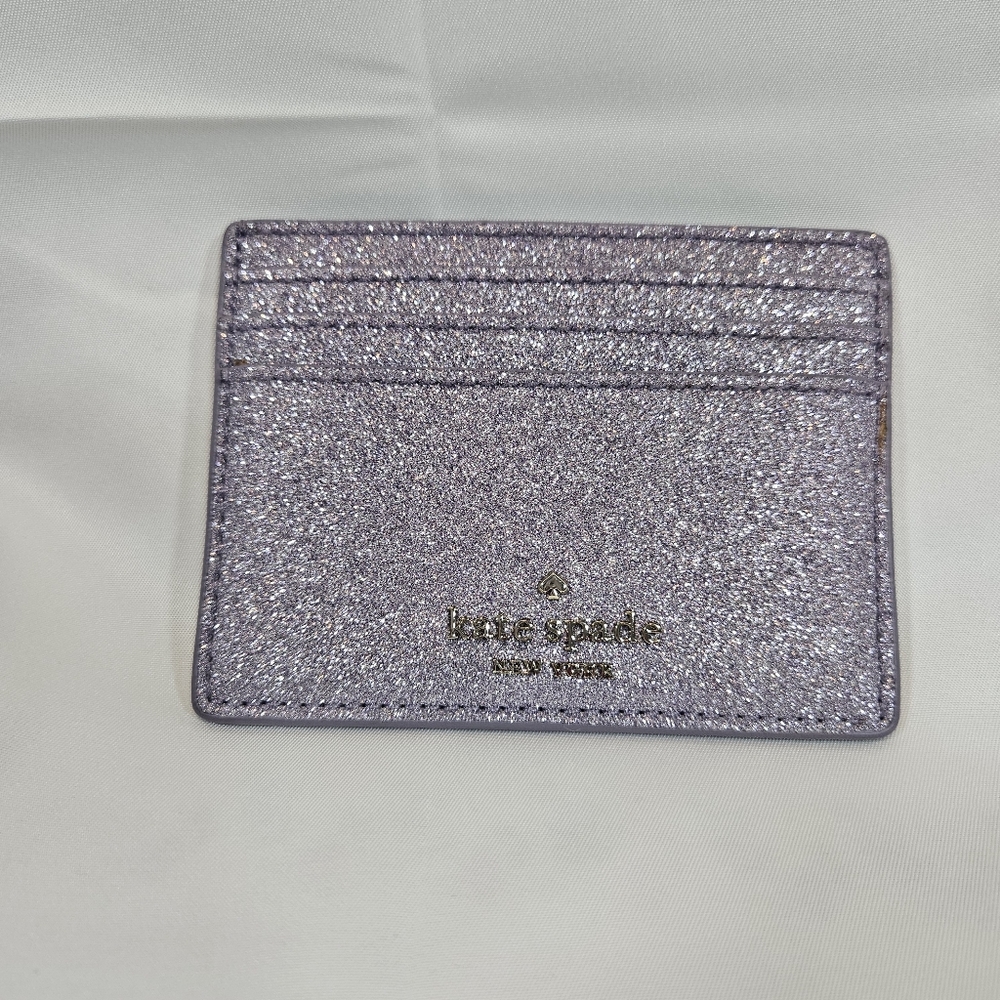 Kate Spade Glitter Card Holder